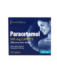 Picture of Paracetamol Cap 500MG  32 Tabs