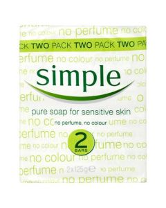Picture of Simple Soap Twinpack  *  2X125GM