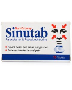 Picture of Sinutab Non Drowsy Tablets  15S