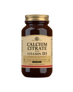Picture of Solgar Calcium Citrate with Vitamin D3 240 Tablets