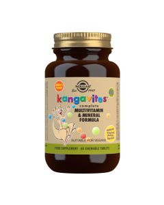 Picture of Solgar Kangavites Complete Multivitamin & Mineral  Formula for Children (Tropical Punch) 60 Chewable Tablets
