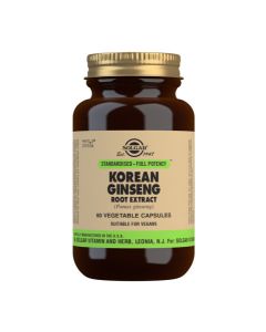 Picture of Solgar Korean Ginseng Root Extract 60 Veg. caps