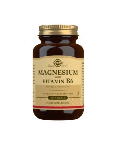 Picture of Solgar Magnesium with Vitamin B6 100 Tablets