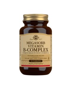 Picture of Solgar Megasorb Vitamin B-Complex 50 Tablets
