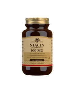 Picture of Solgar Niacin (Vitamin B3) 100MG 100 Tablets