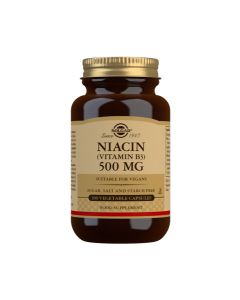 Picture of Solgar Niacin (Vitamin B3) 500MG 100 Veg. Caps
