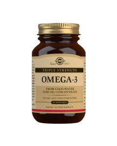 Picture of Solgar Triple Strength Omega-3 50 Softgels