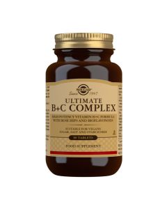 Picture of Solgar Ultimate B+C Complex 90 Tablets