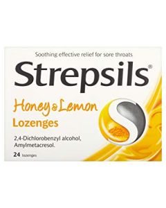Picture of Strepsils Honey & Lemon  24S