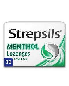 Picture of Strepsils Menthol Lozenges 36S