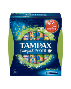 Picture of Tampax Compak Pearl Super  18CT