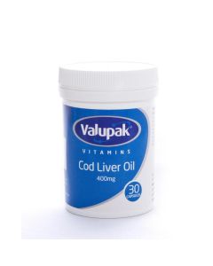 Picture of Valupak Cod Liver  Oil 400MG  30