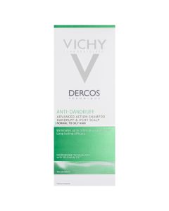 Picture of Vichy Dercos Anti-Dandruff - Normal To Oily Hair Shampoo 200ML