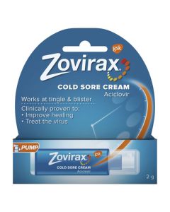 Picture of Zovirax Cold Sore Crm Pump[OTC GSL Pack]  2GM