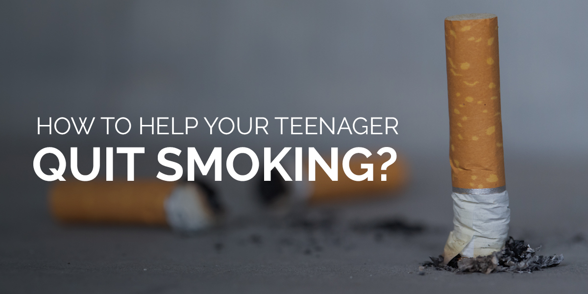 How to help your Teenager quit smoking?