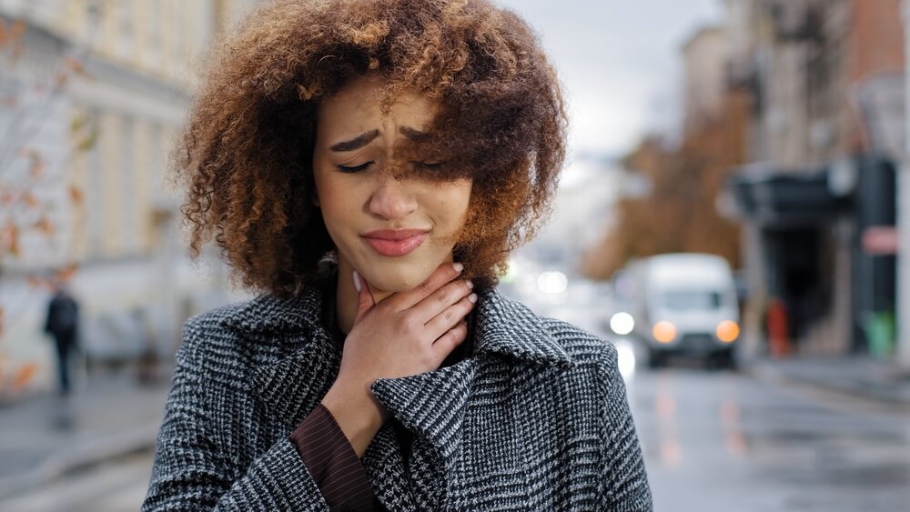 Sore Throat and Environmental Factors: Pollution and Allergies