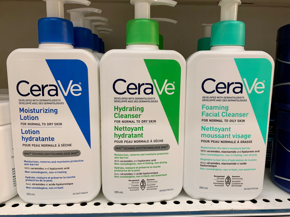 CeraVe skincare products 