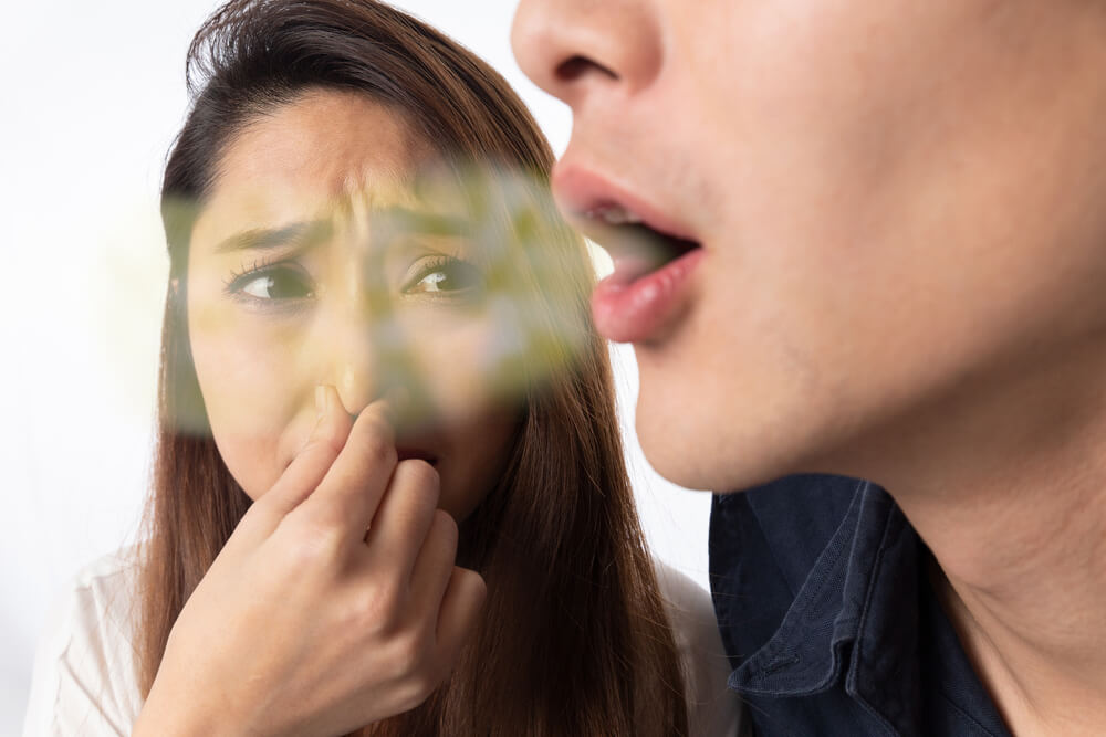 What is the main cause of bad breath
